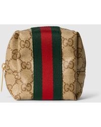 Gucci - Small Cosmetic Case With Web - Lyst