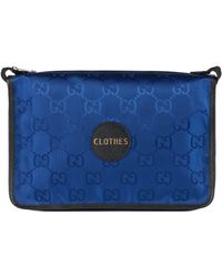 Gucci Off The Grid Medium Packing Cube - Blauw