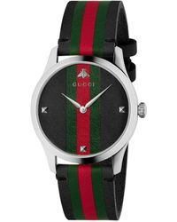 Gucci Reloj G-Timeless, 38 mm - Negro