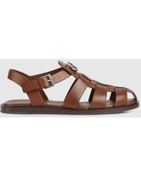 Gucci - Sandal With Buckle - Lyst