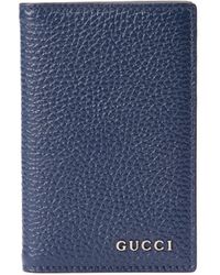 Gucci - Long Card Case With Logo - Lyst