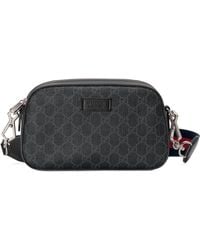 Gucci GG Black Shoulder Bag - Zwart