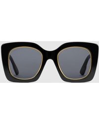 Gucci - Oversize Square-frame Sunglasses - Lyst