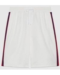 Gucci - GG Jacquard Jersey Shorts - Lyst