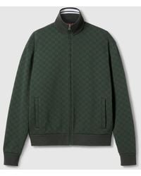 Gucci - Gg Technical Jersey Zip Jacket, Size S, Ready-To-Wear - Lyst