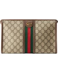 Gucci Ophidia gg Toiletry Case - Natural
