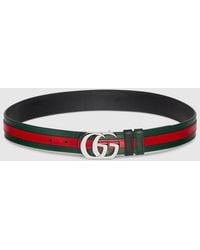 Gucci - Reversible Cut Gg Marmont Belt, Size 100, Leather - Lyst