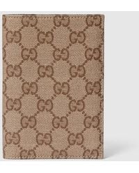 Gucci - Essence Classic Passport Case, Original Gg Fabric - Lyst