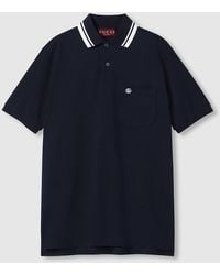 Gucci - Cotton Polo Shirt, Ready-To-Wear - Lyst