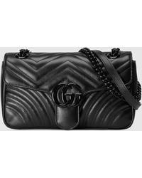 Gucci - GG Marmont Mini-Tasche aus Matelassé-Leder - Lyst