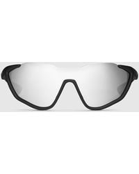 Gucci - Lunettes De Soleil En Forme De Masque - Lyst