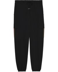 Gucci - Cotton Jersey Jogging Trouser With Web - Lyst