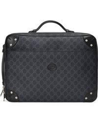 Gucci GG Briefcase - Black