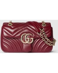 Gucci - Gg Marmont Small Shoulder Bag - Lyst