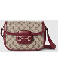 Gucci - Horsebit 1955 Soft Small Shoulder Bag - Lyst
