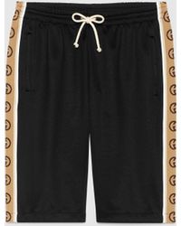 Gucci Shorts aus technischem Jersey - Schwarz
