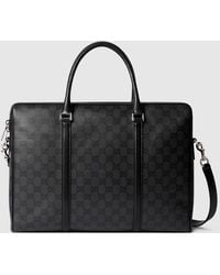 Gucci - Essence Classic Medium Briefcase - Lyst