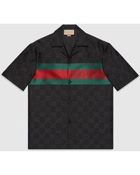 Gucci - GG Nylon Jacquard Shirt - Lyst