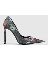 Gucci - Donna Pump With Crystal Horsebit, Uk - Lyst