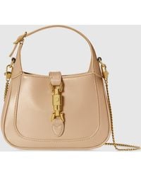 Gucci - 〔グッチ ジャッキー 1961〕スーパーミニ バッグ, ピンク, Leather - Lyst
