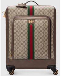 Gucci - Valise À Roulettes Savoy GG Taille Moyenne - Lyst