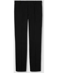 Gucci - Pantalon En Gabardine De Laine Brodée, Taille - Lyst