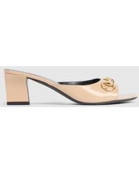 Gucci - Signora Slide Sandal, Leather - Lyst