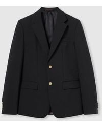 Gucci - Single-Breasted Wool Jacket - Lyst