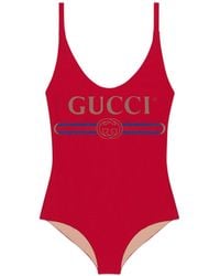 gucci logo bikini