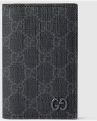 Gucci - Längliches GG Kartenetui Mit GG Detail - Lyst
