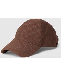 Gucci - Embossed Gg Jersey Baseball Hat - Lyst