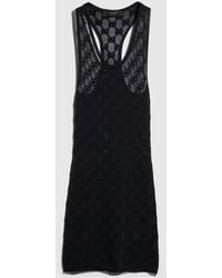 Gucci - Fine Crêpe Viscose Dress - Lyst