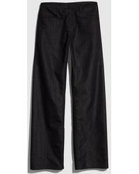 Gucci - Loose Fit Cotton Blend Denim Pants, Size 34, Ready-To-Wear - Lyst
