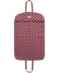Gucci Geometric G Print Garment Bag - Red