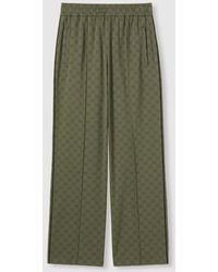 Gucci - Pantalon À Jacquard Gg En Jersey, Taille - Lyst