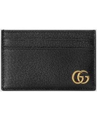 Gucci - Leather Gg Marmont Card Holder - Lyst