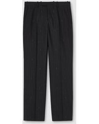 Gucci - Pinstripe Wool Pants - Lyst