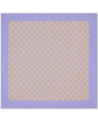 Gucci - Gg Silk Twill Bandana - Lyst