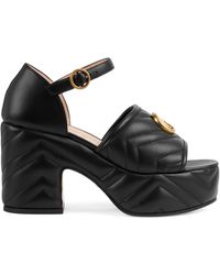 Plataformas Gucci de mujer
