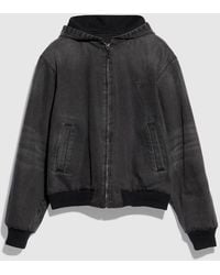 Gucci - Reversible Cotton Denim Zip Jacket, Size 54 It, Ready-To-Wear - Lyst