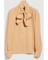 Gucci - Interlocking G Chain Silk Jacquard Shirt - Lyst