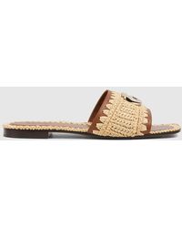 Gucci - Damenpantolette Mit Doppel G, Größe - Lyst