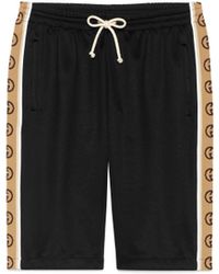 black gucci shorts