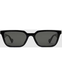 Gucci - Rectangular-Frame Sunglases - Lyst