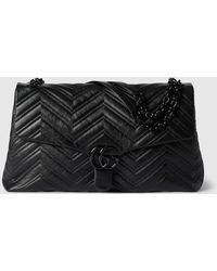 Gucci - Gg Marmont Large Shoulder Bag - Lyst