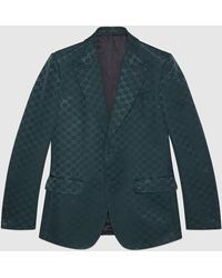 Gucci - GG Cotton Faille Jacket - Lyst