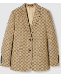 Gucci - Gg Canvas Jacket - Lyst