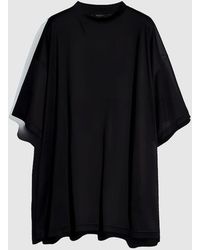 Gucci - Oversize Light Silk Jersey T-Shirt - Lyst
