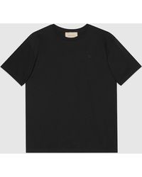 Gucci - Camiseta de Algodón con Doble G - Lyst
