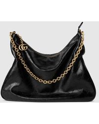 Gucci - Lady Lunetta Chain Medium Shoulder Bag, Leather - Lyst